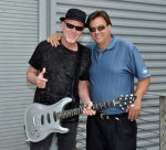 Mark Kendall Signs with Guitar Maker Dan Dishaw
